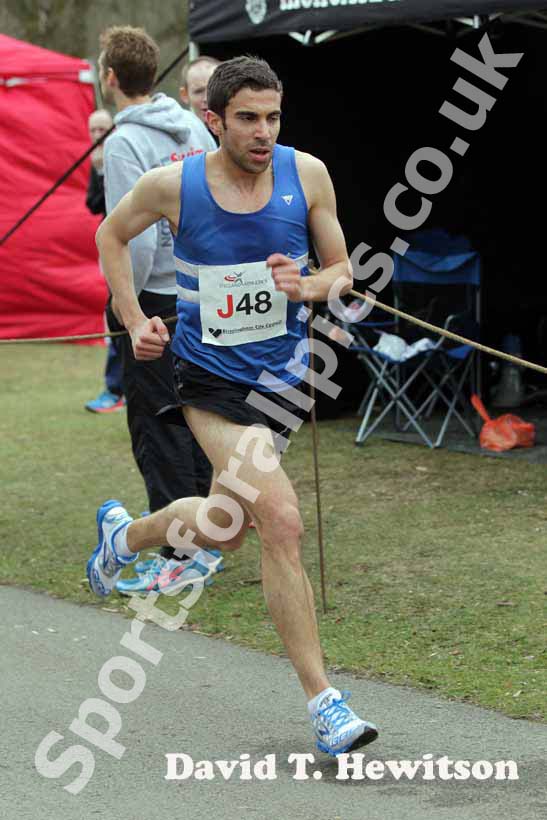 Jonathan Taylor (Morpeth) ran the fastest leg during the Northern Championships and finished 2nd team within the National Mens 12 Stage Relay.